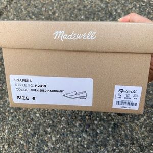 Madewell Size 6 Loafers - good condition